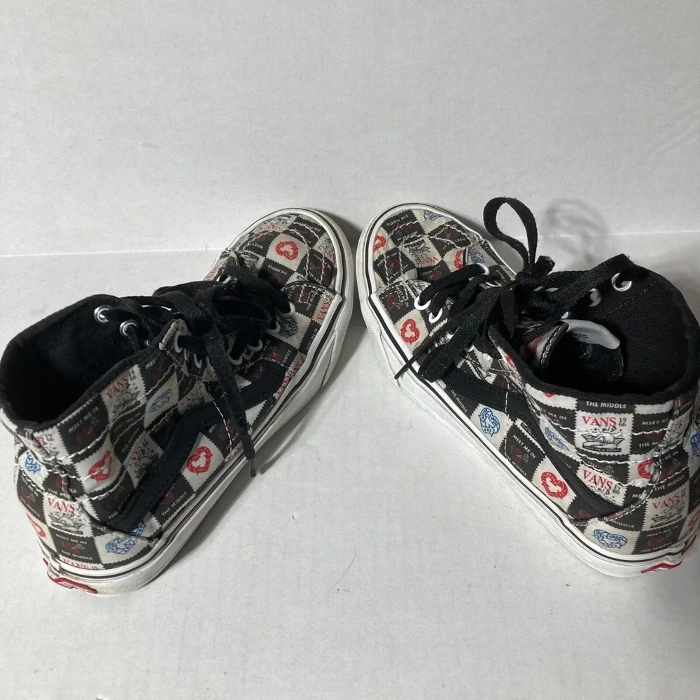 Vans SK8 Hi Top Off The Wall Love Letters Men's Size 6.5 Classic Skate‎ Shoes